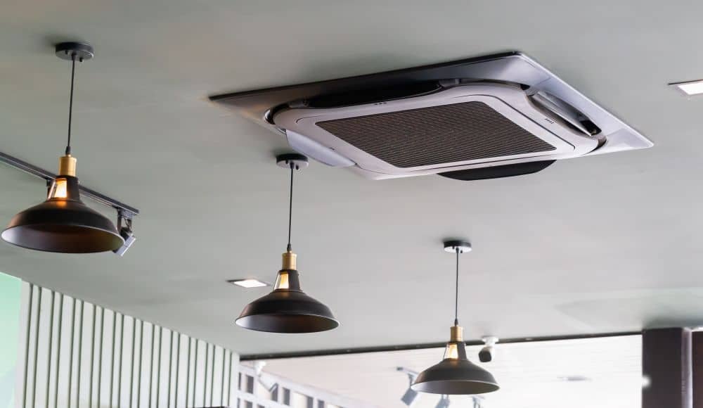 Ceiling cassette air conditioning